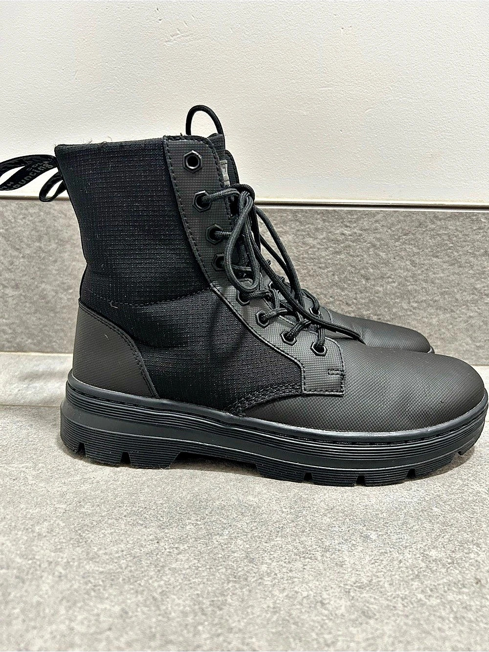Dr. Martens Combs Tech Utility Boot Black Combat Boots US 8